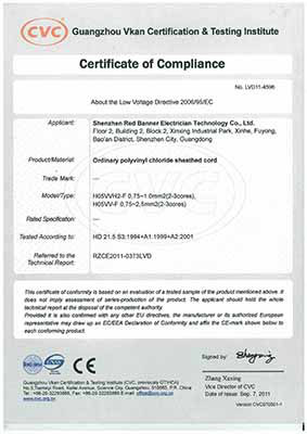 Certificates_Redbanner Electrician