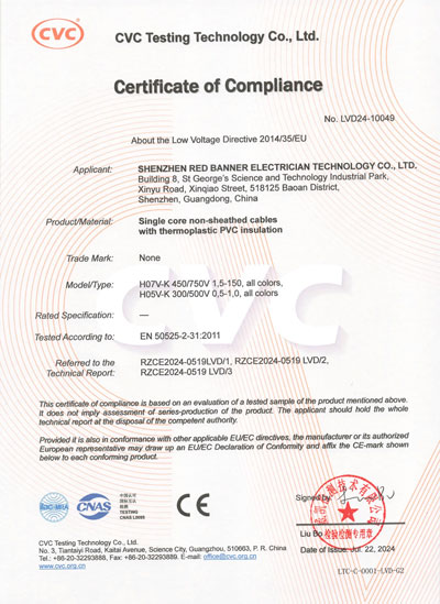 Certificates_Redbanner Electrician